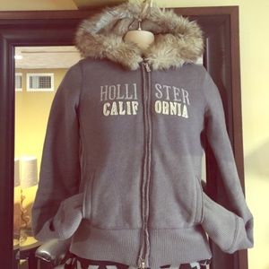 Hollister California Fur Lined Jacket
