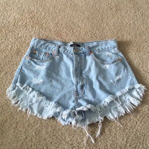 Forever 21 high waisted shorts
