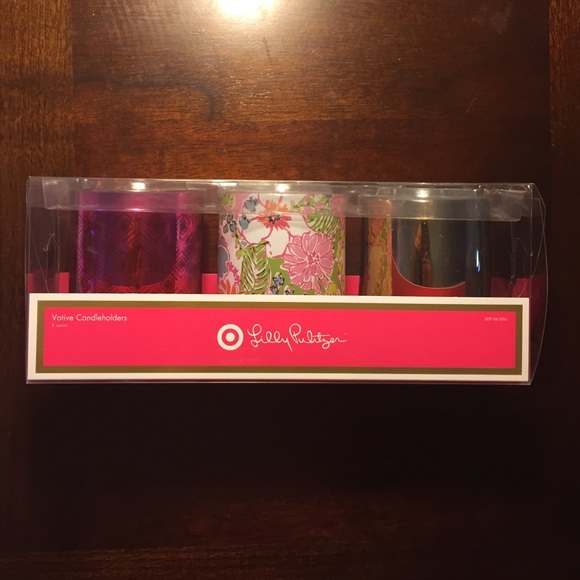 Lilly Pulitzer Votive Candleholders