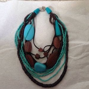 TOP SHOP LAYER TURQUOISE Necklace!