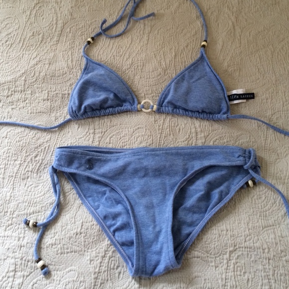 Ralph Lauren Other - Ralph Lauren blue Bikini