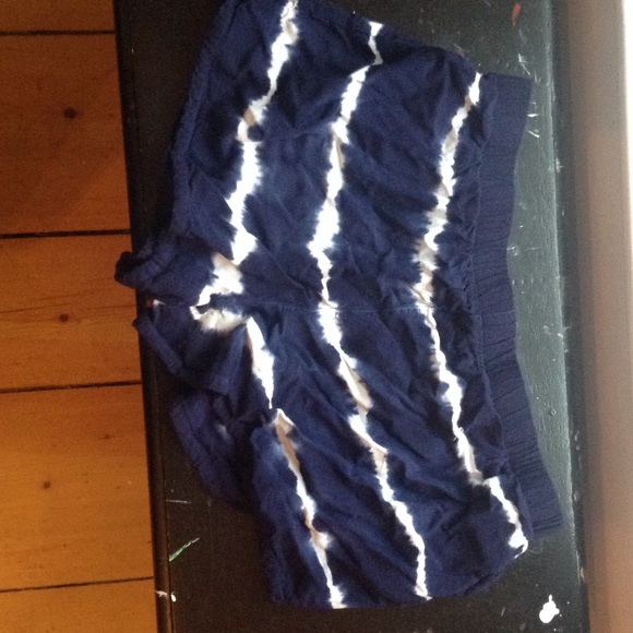 Tie dye shorts