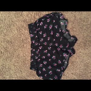floral shorts