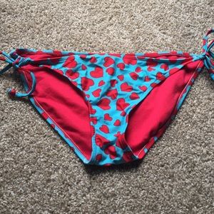 Bikini Bottoms red & blue