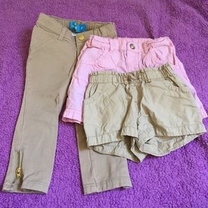 Two shorts one pant bundle