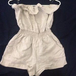Light beige romper!