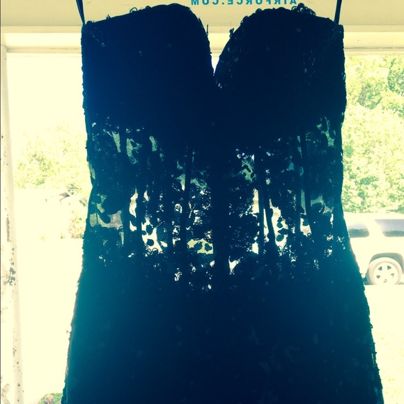 Jovanni black and silver dress - Picture 2 of 4