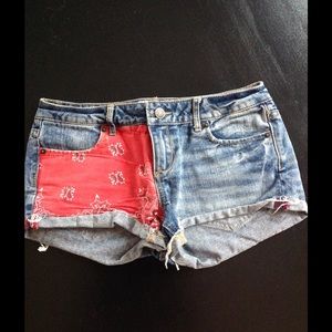 Bandana Patch Shorts