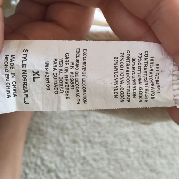 High low crop top - Picture 4 of 4