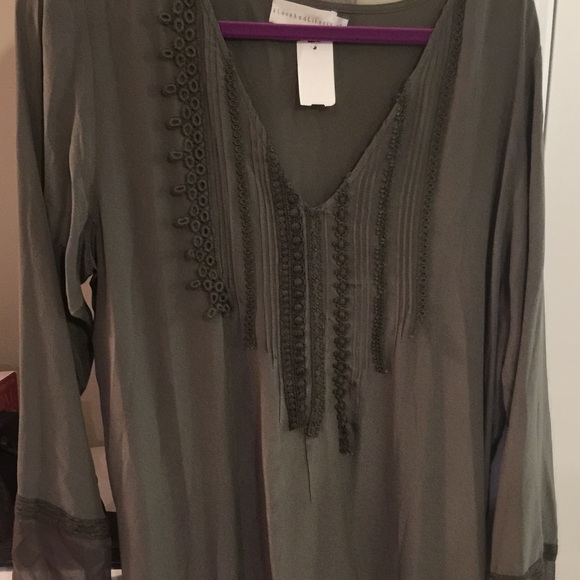 LoveandLiberty Hunter Green Tunic
