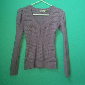 DKNY Shimmer Lavender Sweater PS