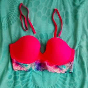 Hot pink Victoria's Secret bra
