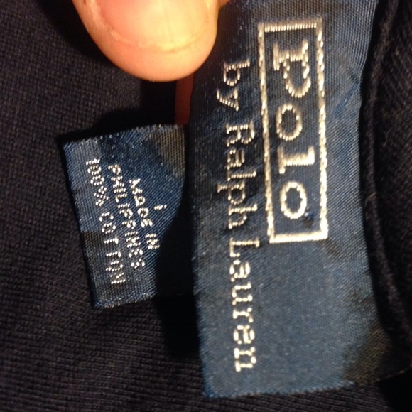 Navy blue polo Ralph t shirt