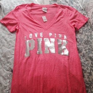 Victoria's Secret pink V-neck