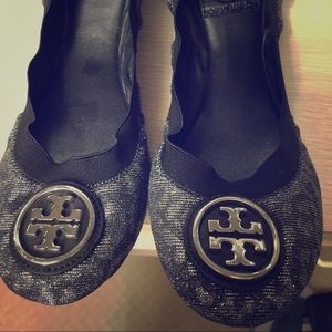 100% Tory Burch Reva Flats