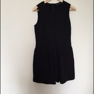 black embossed dress in good condition