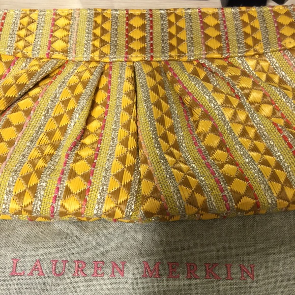 100% authentic Lauren Merkin clutch - Picture 2 of 3