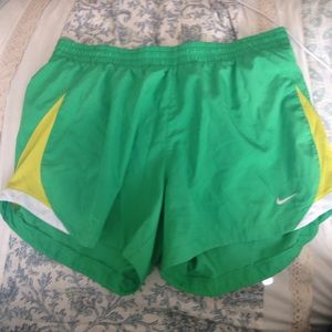 Nike running shorts, size large