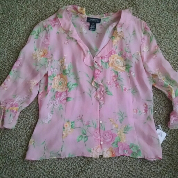 Jones New York Floral top