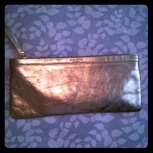 Large Gold/bronze Kate Spade clutch