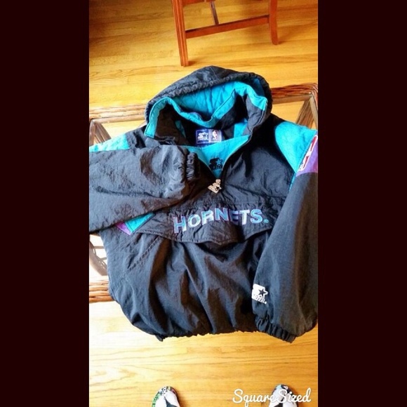 1990's charlotte hornets starter jacket