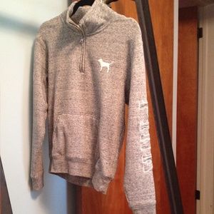 PINK VS Half Zip Sweater