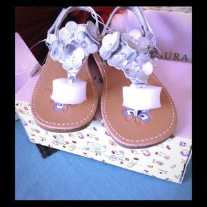 Little girls Laura Ashley sandals