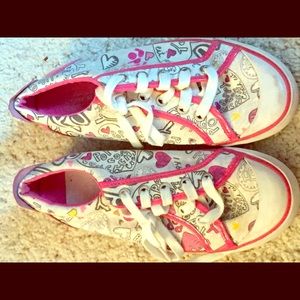 Adorable coach gym shoes, very gently worn!