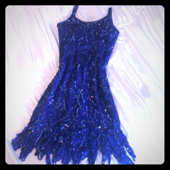 Laurence Kazar sequin dress