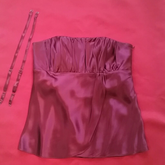 Strapless Red top