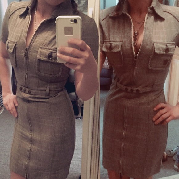 Diesel Military Pencil Dress