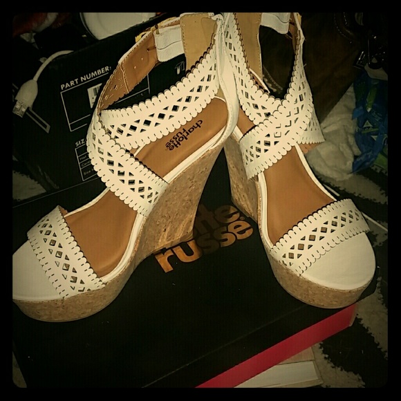 White wedges