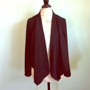 Textured Black Blazer
