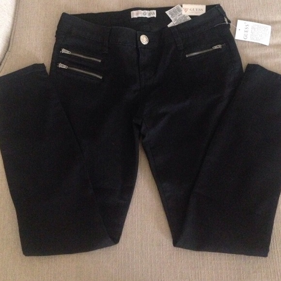 Guess Denim - ⚫️BLACK FRIDAY SALEGuess Moto zip black skinnies