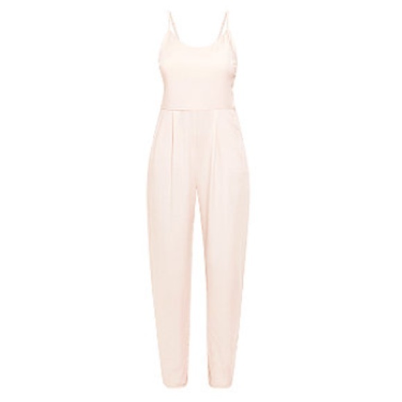 H&M cream Jumpsuit
