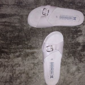 Mephisto white sandals