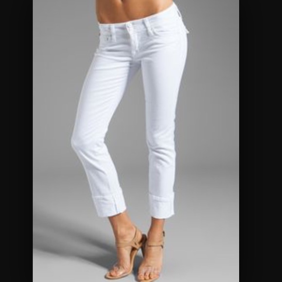 hudson white jeans