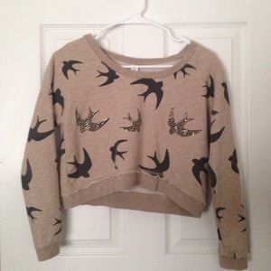 Crop top long sleeve