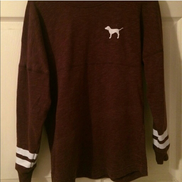 Victoria secret pink varsity crew