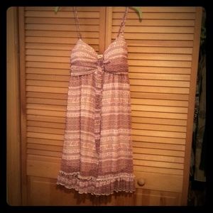 Flowered summer dress