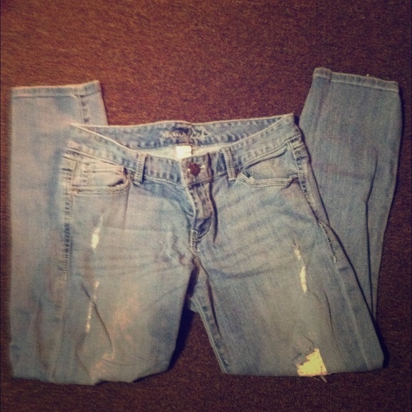 Holy jeans from Maurice's!