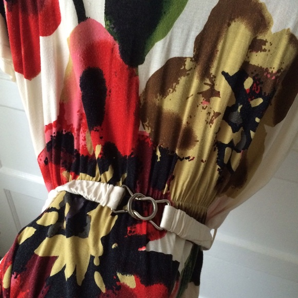 Flower print summer dress - Picture 2 of 2