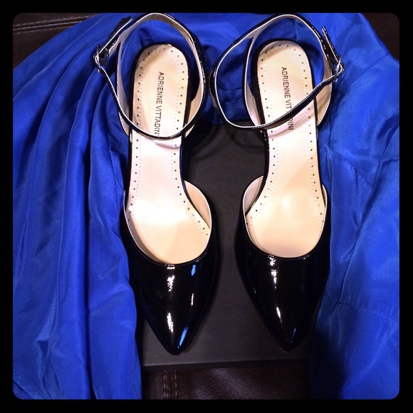 NWOT - Adrienne Vittadini - Patent Leather Heels