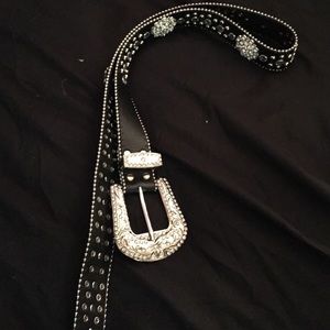 Rhinestone belt