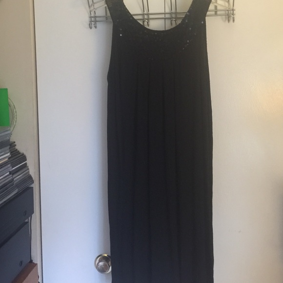 BLACK TUNIC DRESS