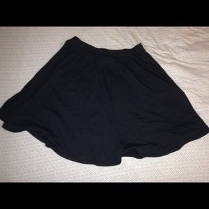 black skater skirt!