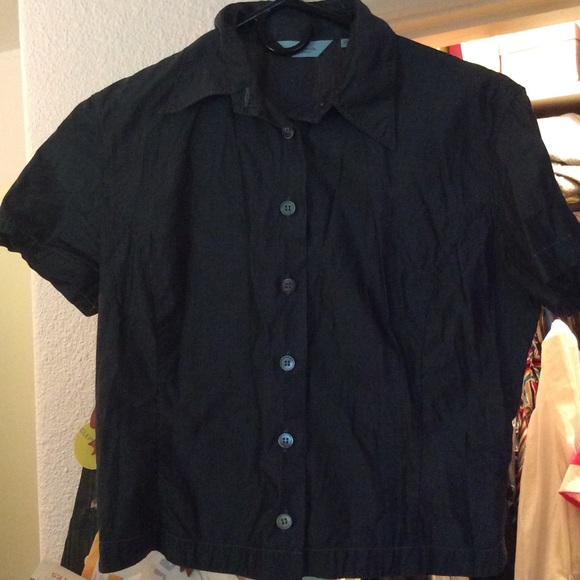 Paul Smith gray short sleeved blouse