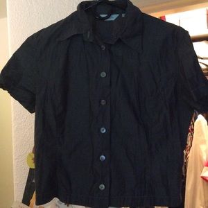 Paul Smith gray short sleeved blouse