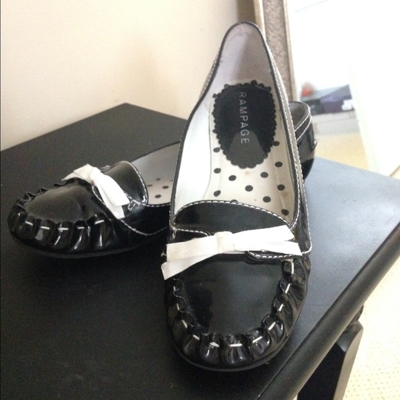 Black Patent Flats