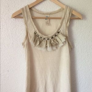 Anthropologie embellished tank